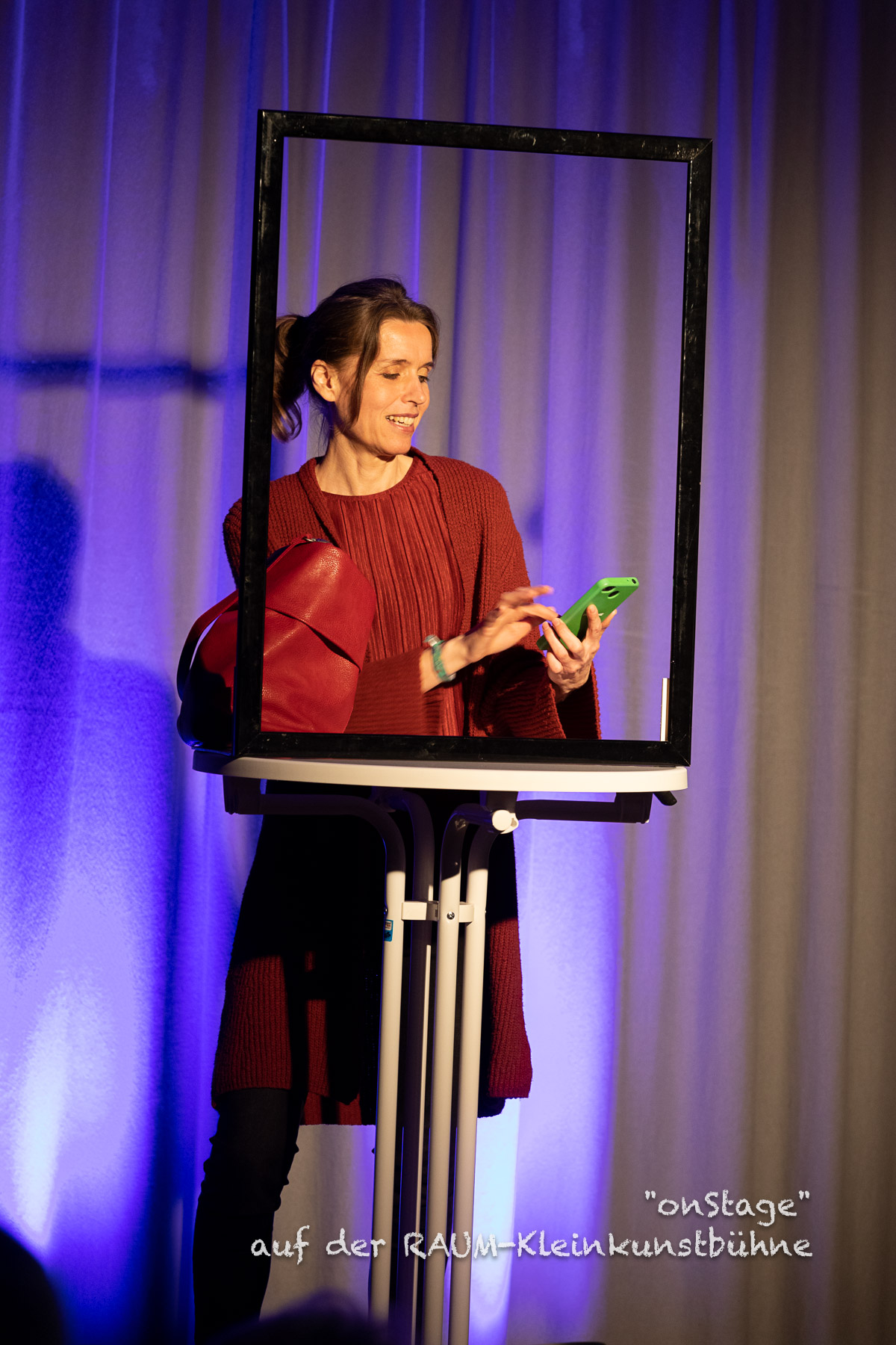 Kerstin Pongratz schlüpfte in die Rolle der Geschäftsfrau.