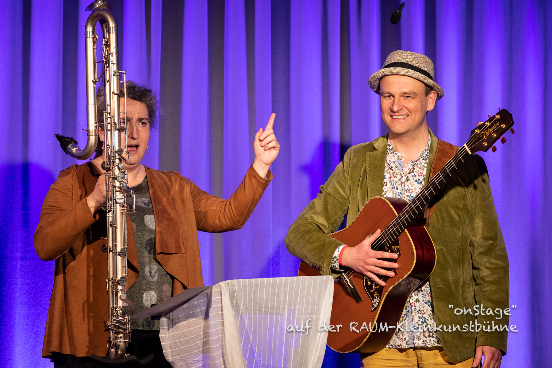 Andreas Mehringer und Ainhoa Miranda begeisterten mit musikalischen Hochgenuss.