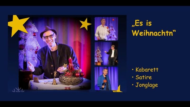 "Es is Weihanchten" - Zusammenschnitt Solo-Programm von Franz Bauer